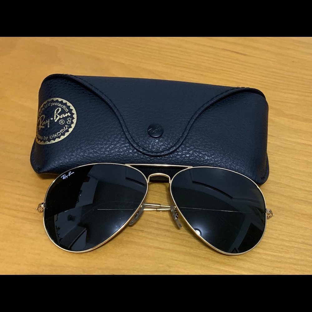 Ray-Ban aviator sunglasses